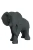 Product image 7 of the product “Elephant, 43cm Length | GRC (Glassfibre Reinforced Concrete), Bronze Finish ”